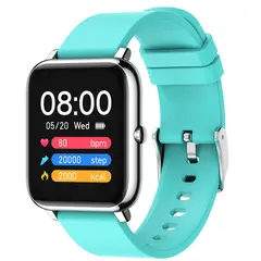 BLWOENS - Reloj Inteligente P22 Smartwatch - Azul