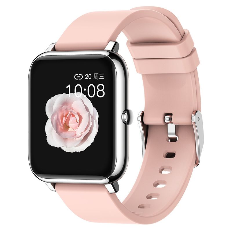BLWOENS - Reloj Inteligente P22 Smartwatch - Rosa