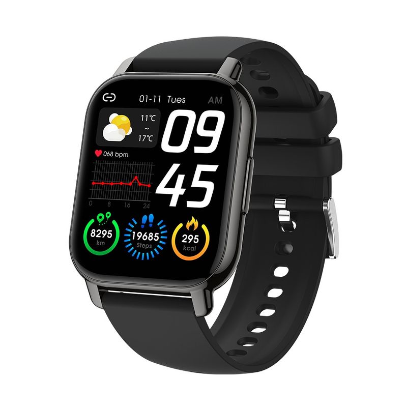 BLWOENS - Reloj Inteligente P66 Smartwatch - Negro