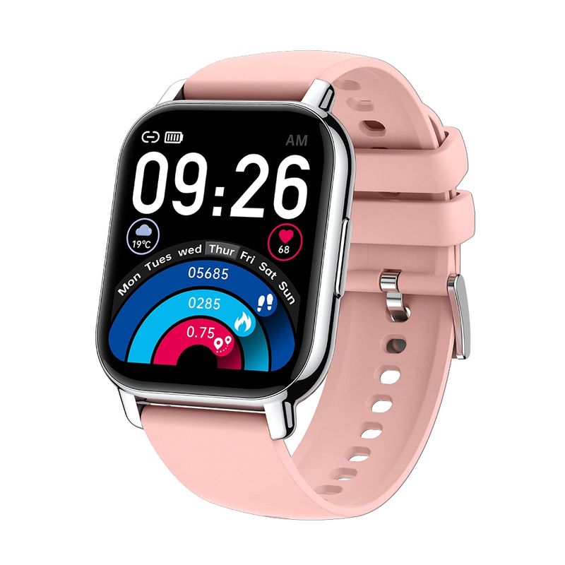 BLWOENS - Reloj Inteligente P66 Smartwatch - Rosa