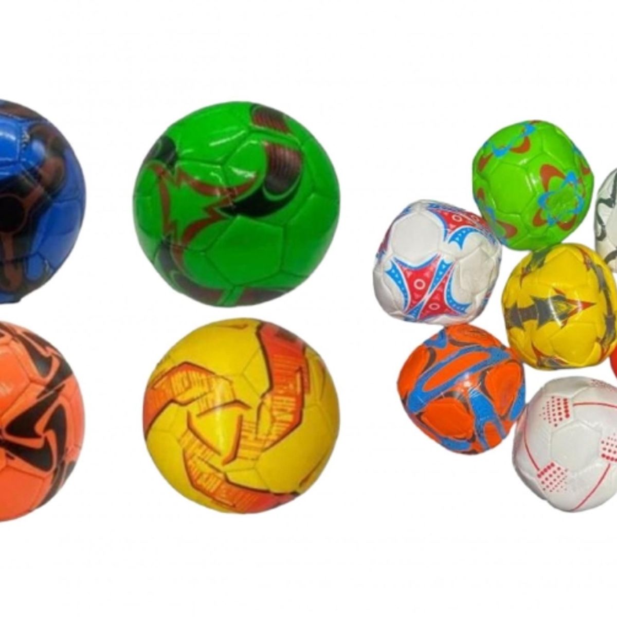 GENERICO - Pelota De Fútbolito Diseño Infantil - Grande Verde