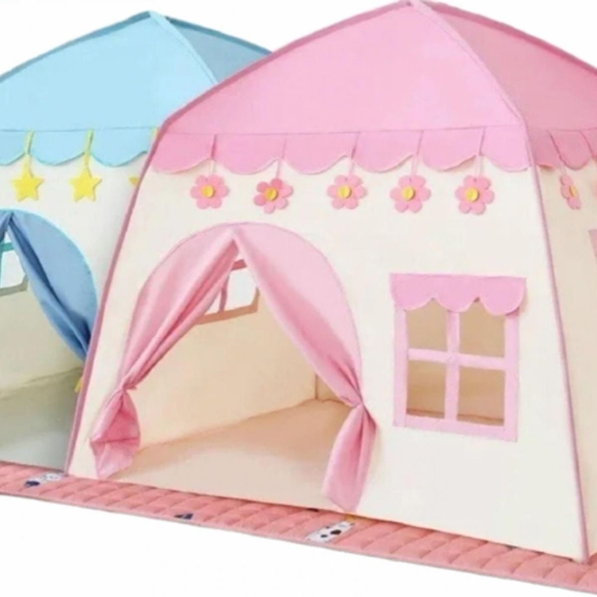 GENERICO - Carpa Plegable Casa Infantil Color Rosa