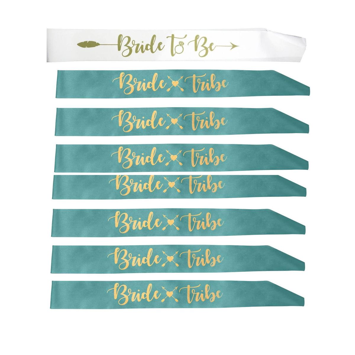 VATYERTY - 8 piezas Set novia a Faja Set dama de honor Faja blanco