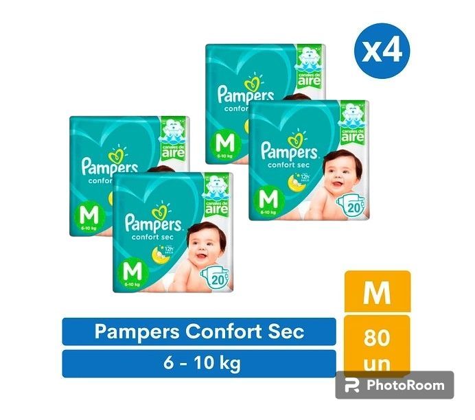 Panales Confort Sec 80 Und M