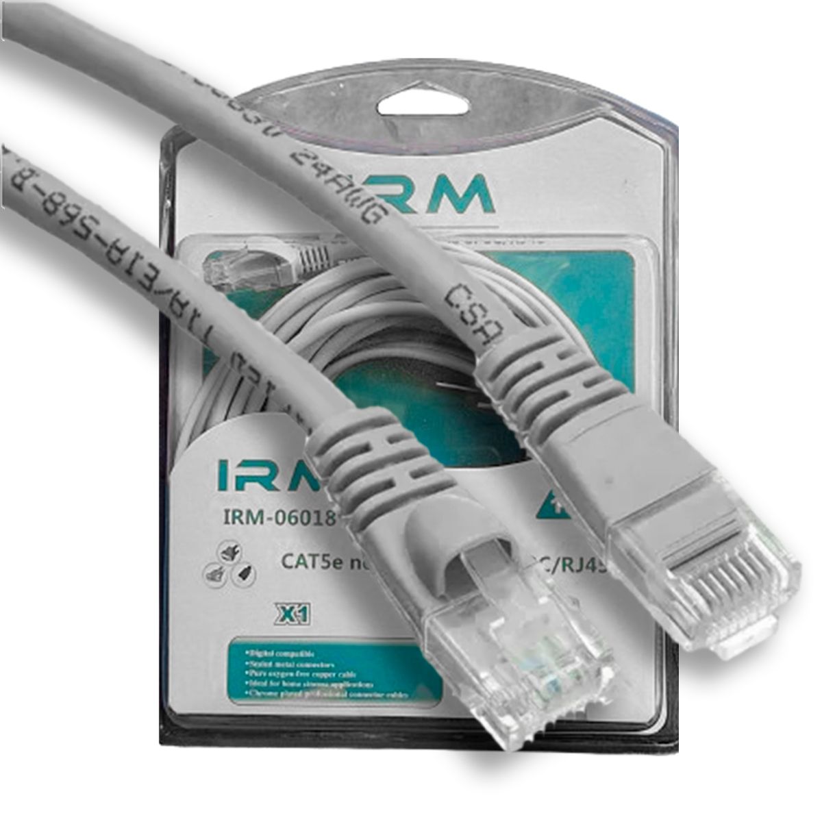 GENERICO - Cable De Red De 10mt Lan Ethernet Cat5 1000mbps Rj45