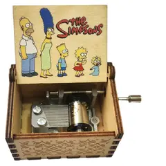 GENERICO - THE SIMPSONS LA FAMILIA CAJA MUSICAL A MANIVELA