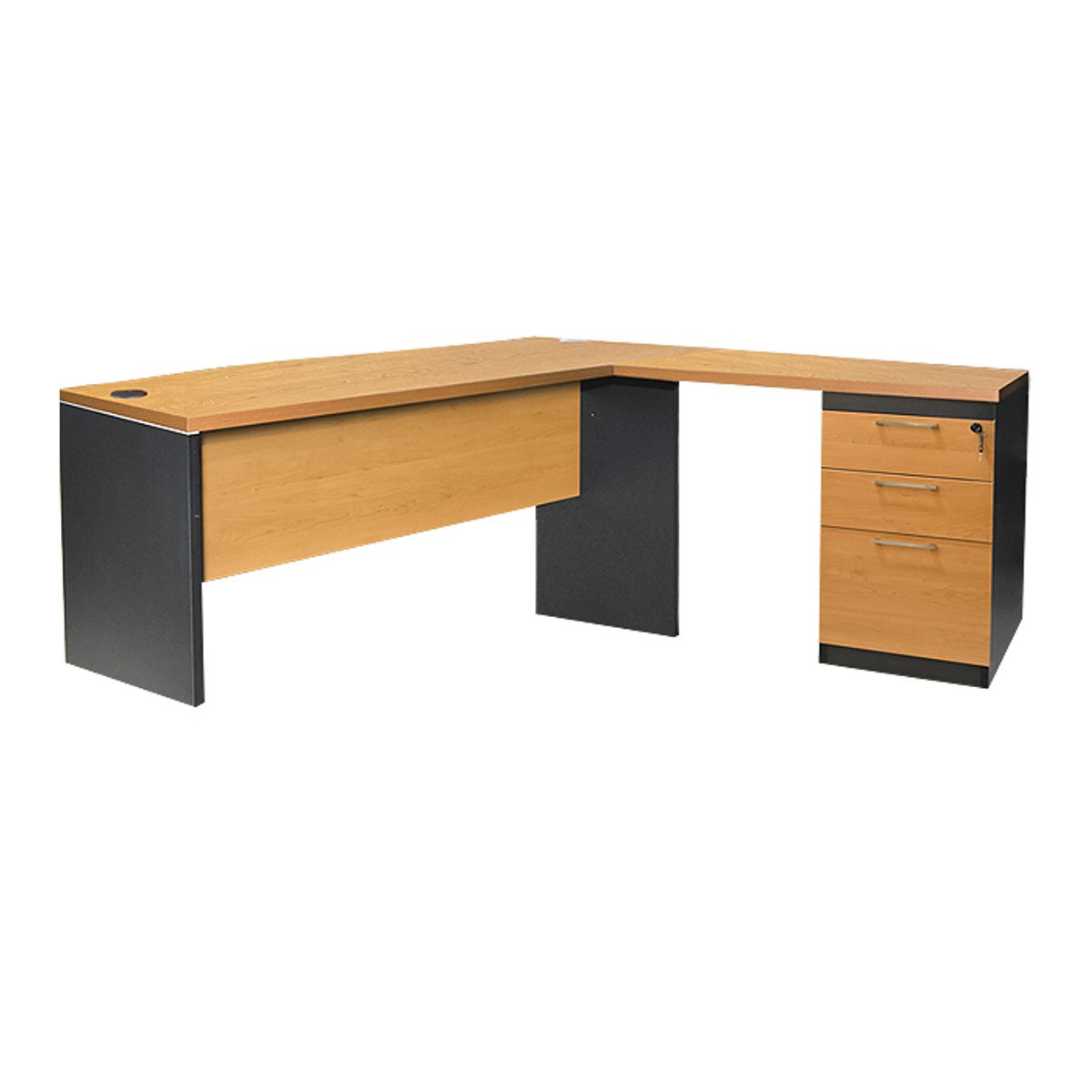 MSA MUEBLES SANTA ANA - Estación de Trabajo 180 Peral con Grafito