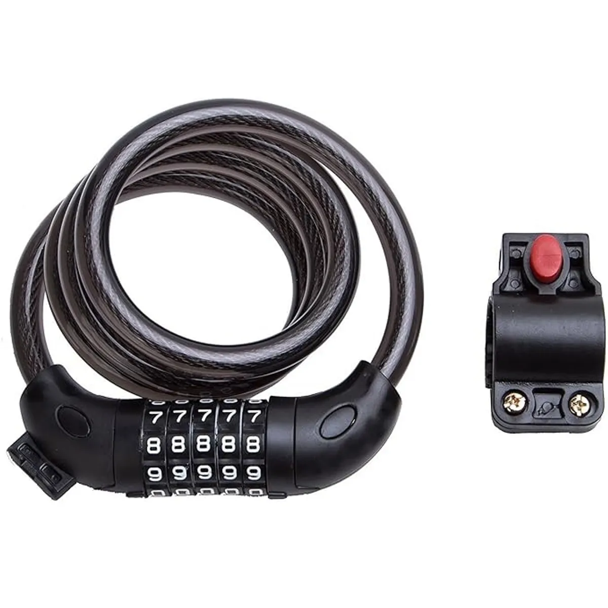 CRUSEC - Candado Bicicleta Clave Seguridad De Bloqueo Antirrobo 120cm