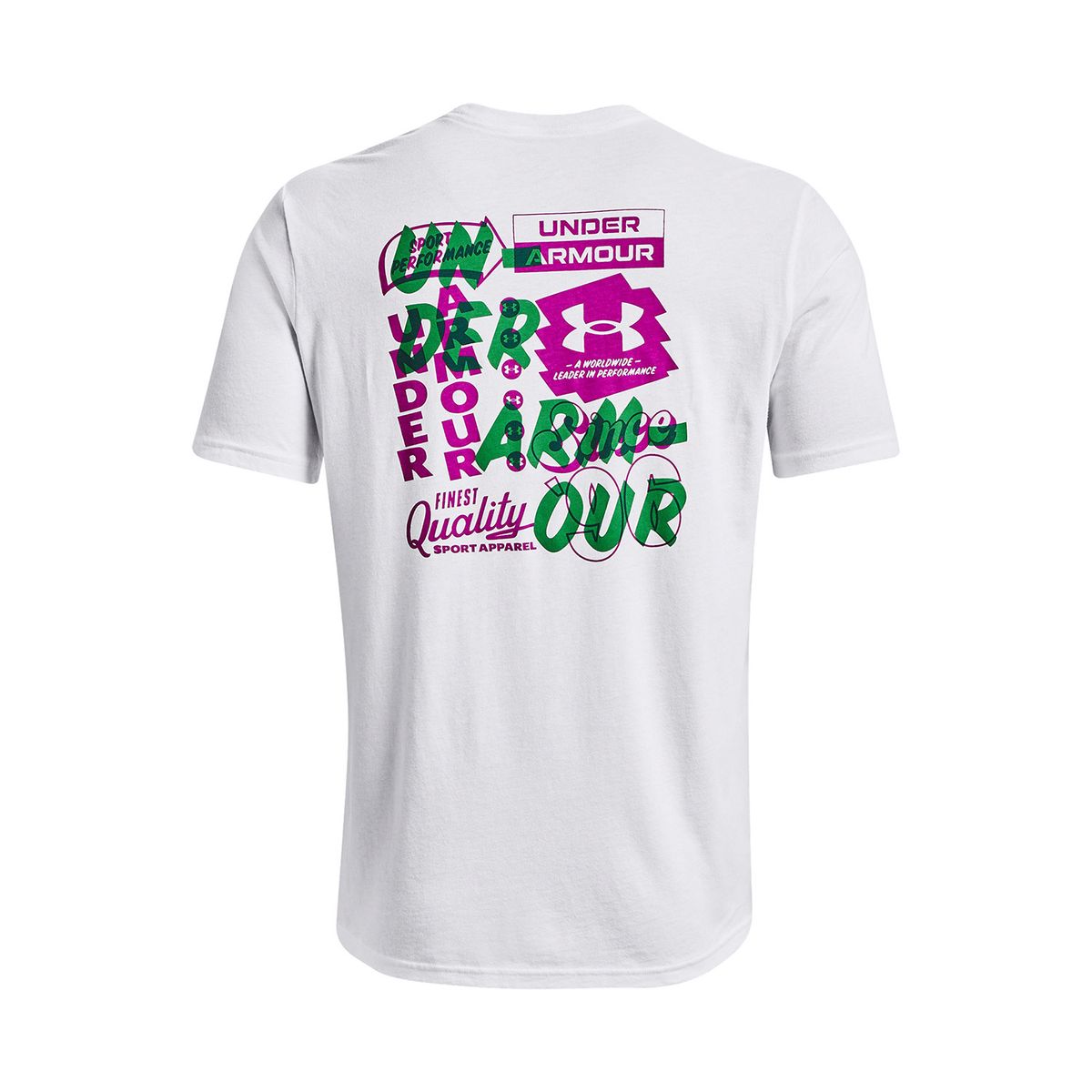 UNDER ARMOUR - Polera manga corta Vintage hombre Blanco UNDER ARMOUR