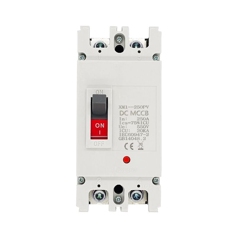 SOLIOT - Disyuntor Automático Dc Mccb 2p 550v 250a 20ka