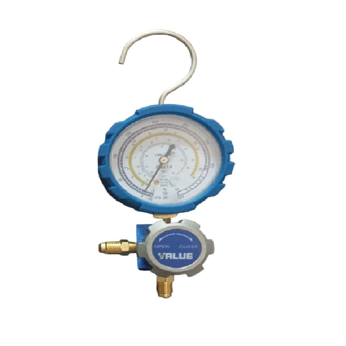 GENERICO - Manómetro Manifold Baja R410 R134a R22 R407c  VALUE