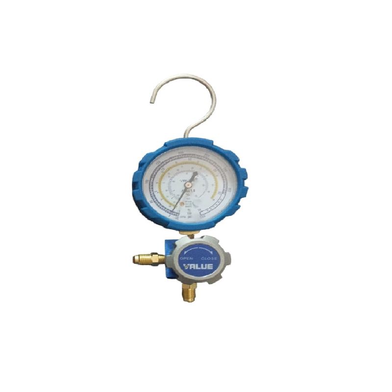 GENERICO - Manómetro Manifold Baja R410 R134a R22 R407c  VALUE