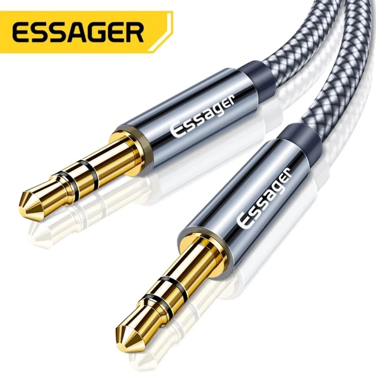 GENERICO - Cable extensor de audio 1.2 m ESSAGER