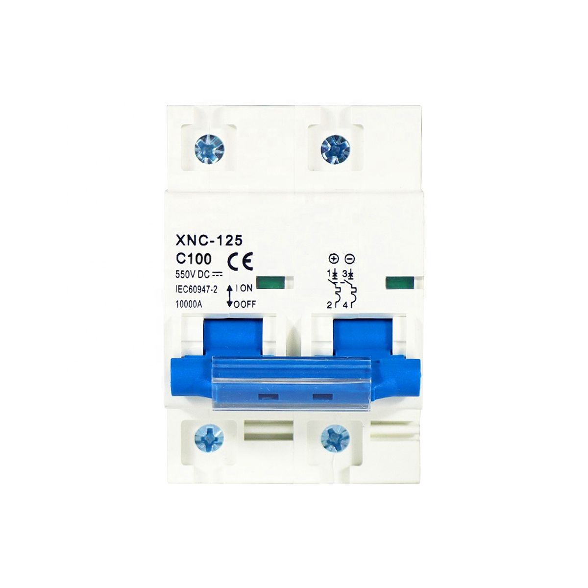 SOLIOT - Interruptor Automático Dc 2p 550v 100a Bipolar