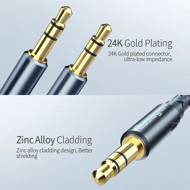 GENERICO - Cable extensor de audio 2 m ESSAGER