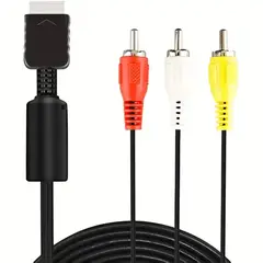 OEM - Cable De Audio Y Video Compuesto Compatible Con PS2