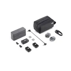 DJI - Microfono Mic 2 (2 TX + 1 RX + Charging Case)