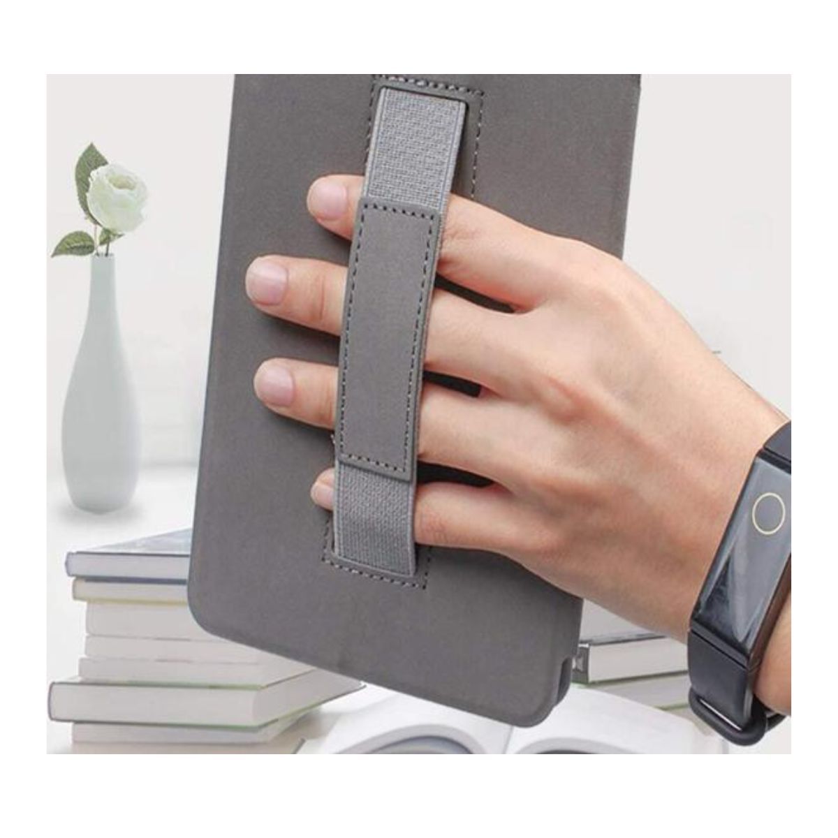 GENERICO - Funda Con Agarre Para Kindle 11th Gene 2022 C2V2L3 Negro