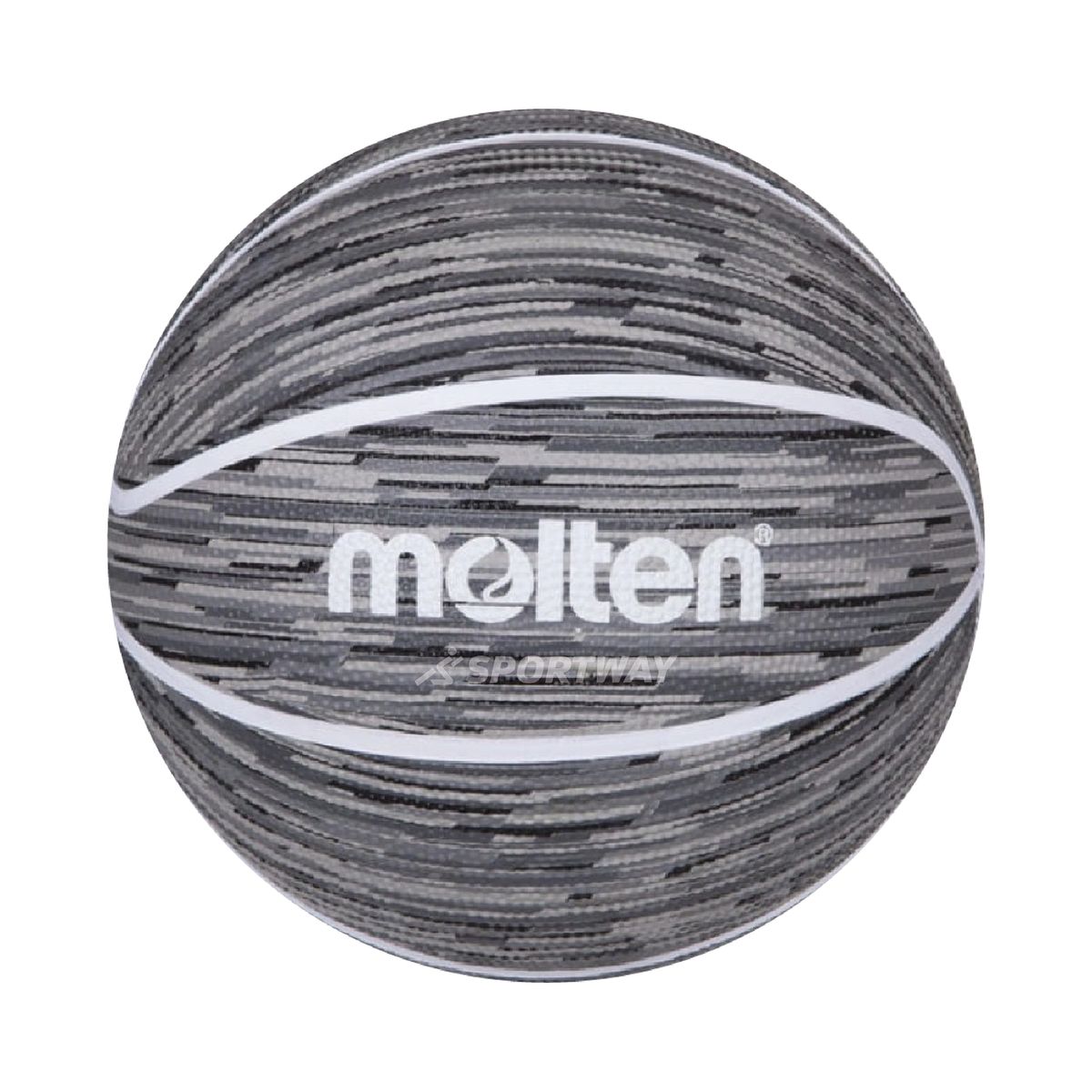 MOLTEN - Balon Basquetbol Molten BF1600 Negro/Blanco Talla 7