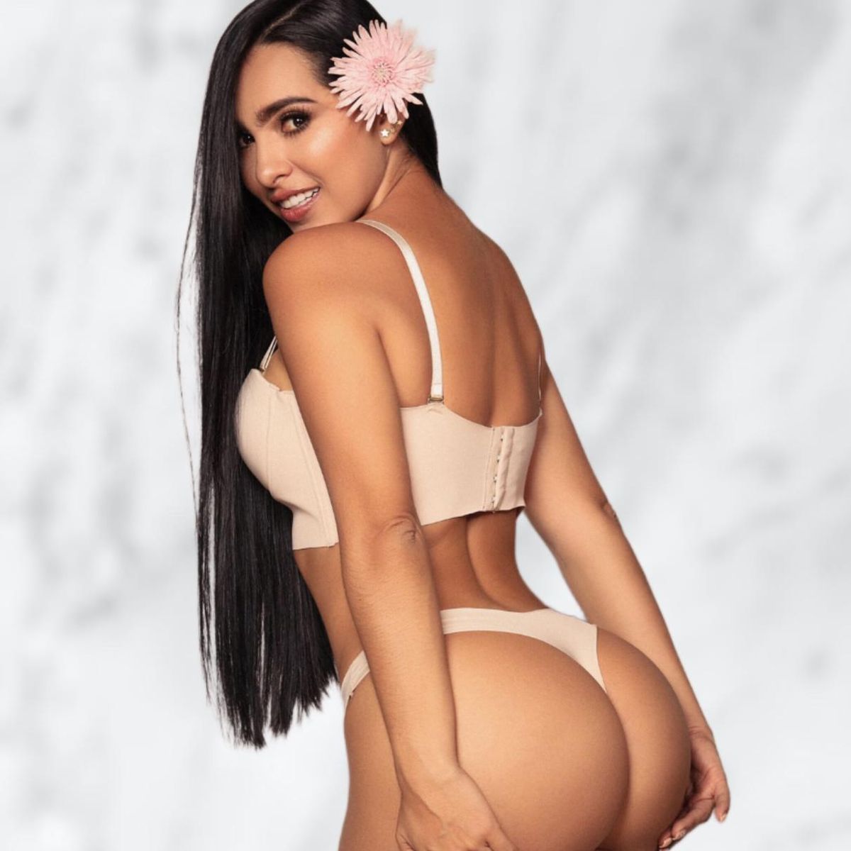 GENERICO - CONJUNTO LENCERIA LARA 2 PIEZAS SEDUCTORA - Beige
