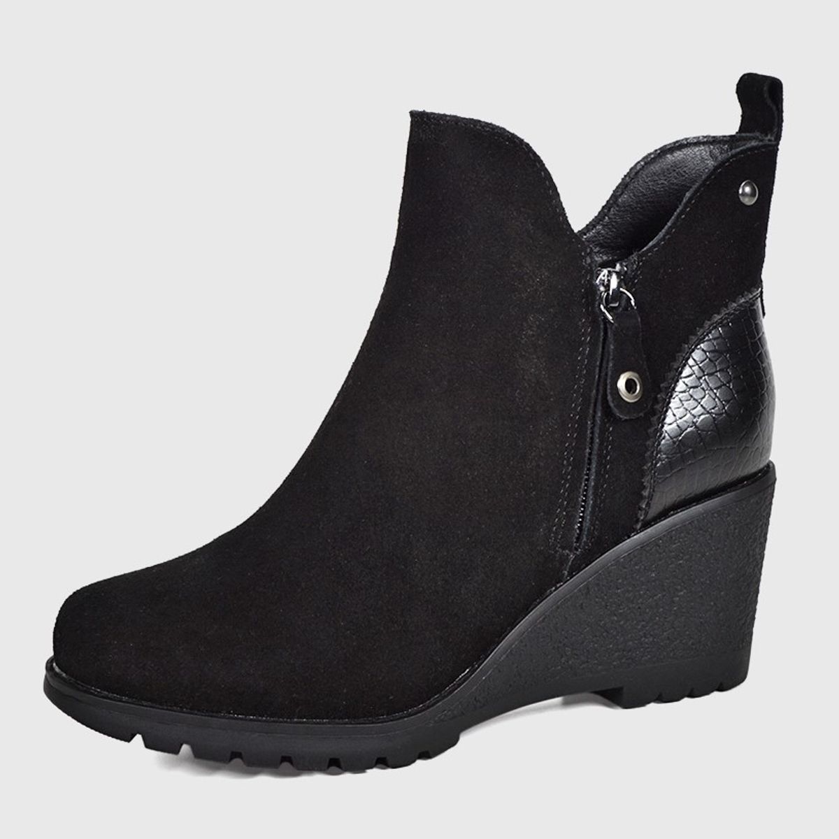 DEGAS - Botín Cuero Graciela Negro DEGAS