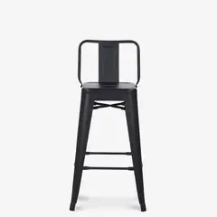 FORM DESIGN - Taburete Medio 67 Tolix c/resp Negro Form