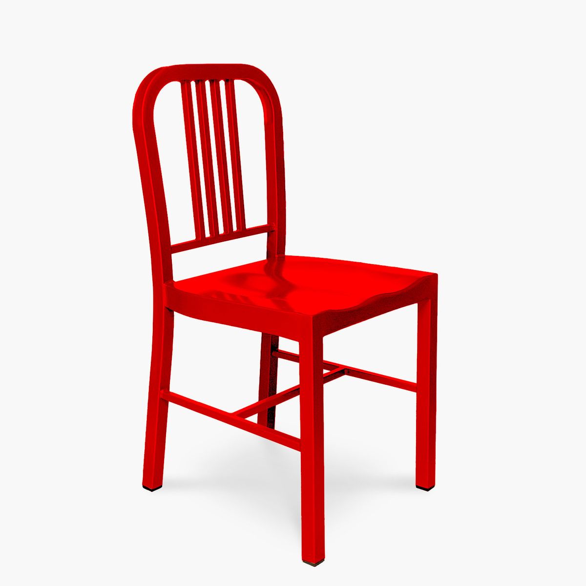 FORM DESIGN - Silla Metálica Navy Rojo Form