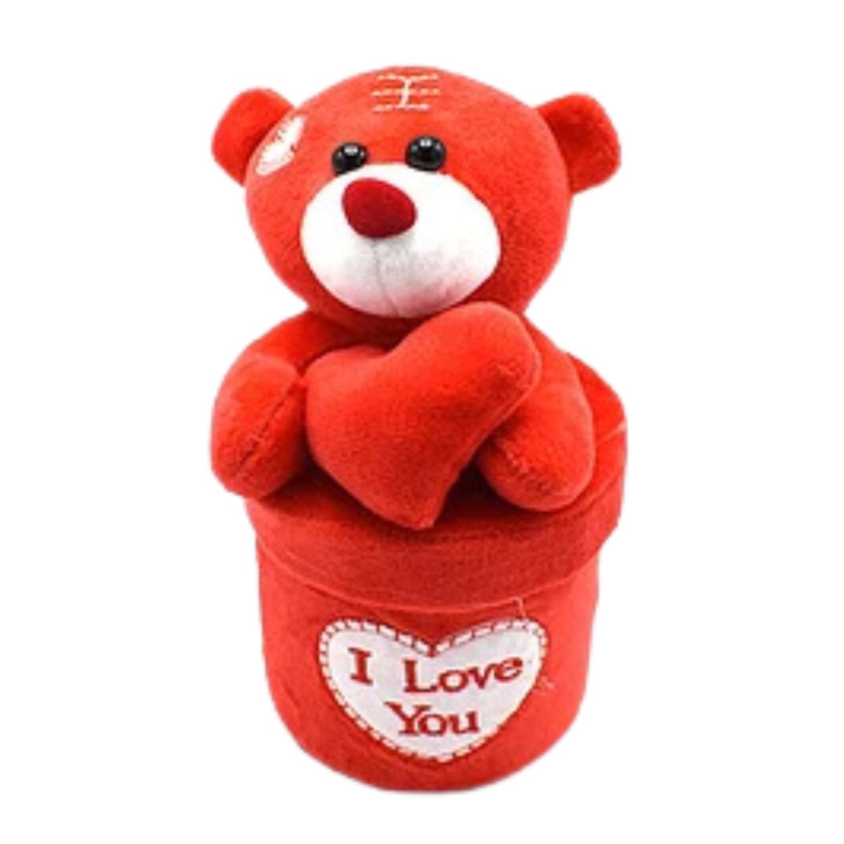 GENERICO - Oso de peluche con cajita 20cm