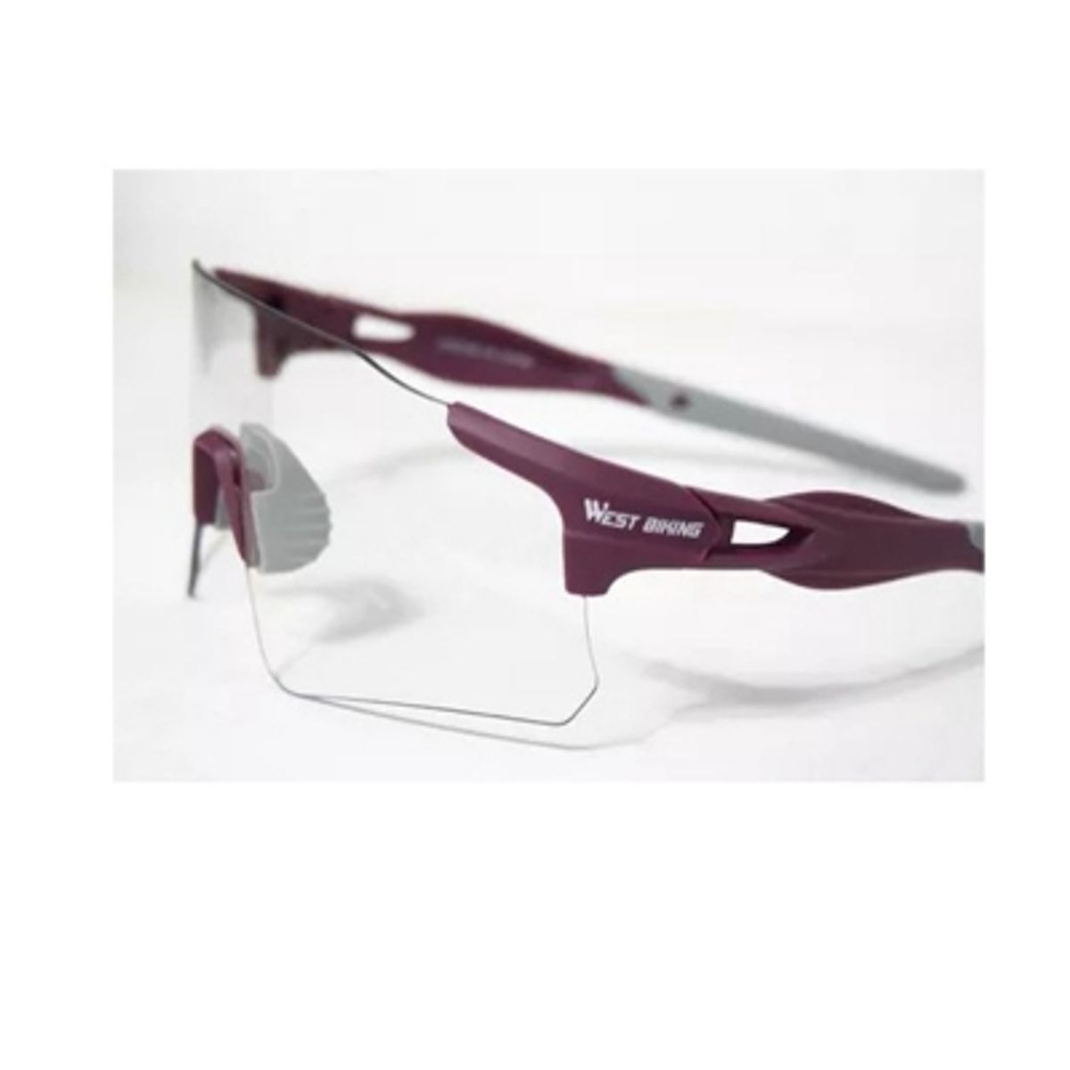 WEST BIKING - Lentes Fotocromaticos Sin Marco Ciclismo Deportes Outdoor