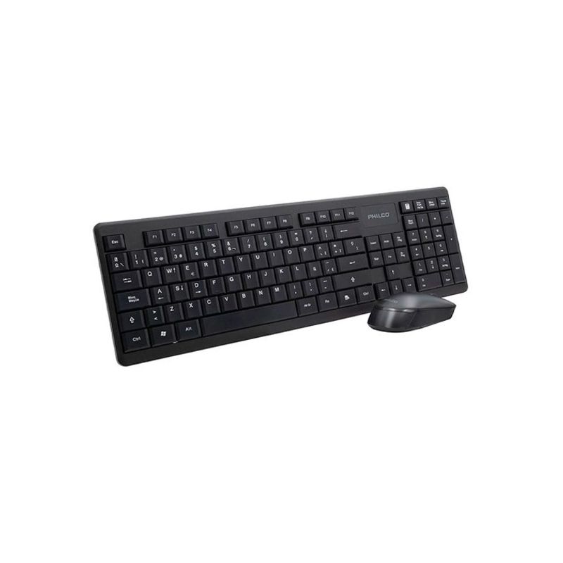 PHILCO - Kit Teclado y Mouse inalámbrico Philco 6314N negro