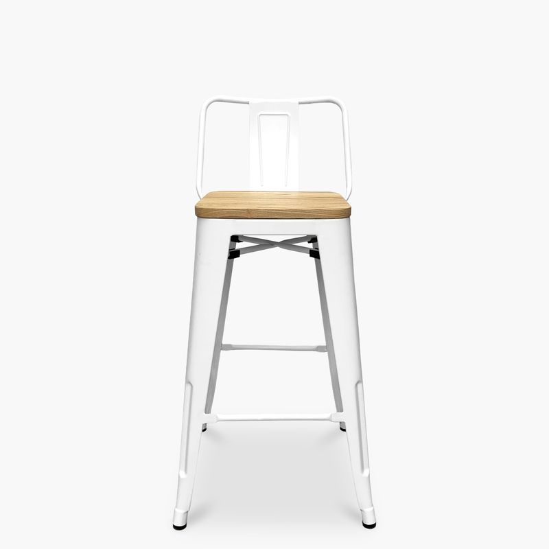 FORM DESIGN - Taburete Piso medio Tolix madera c/resp Form