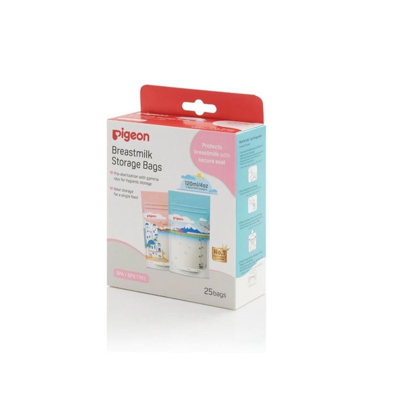 PIGEON - Bolsa para almacenar leche materna 25un PIGEON