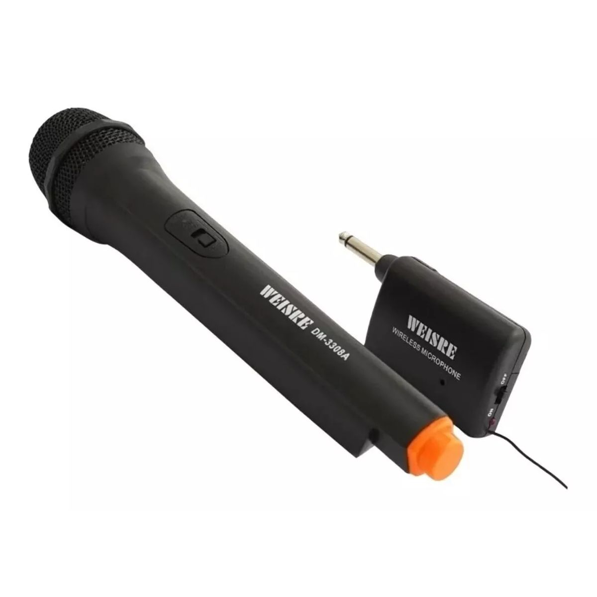 GENERICO - Micrófono Weisre Dinámico Negro