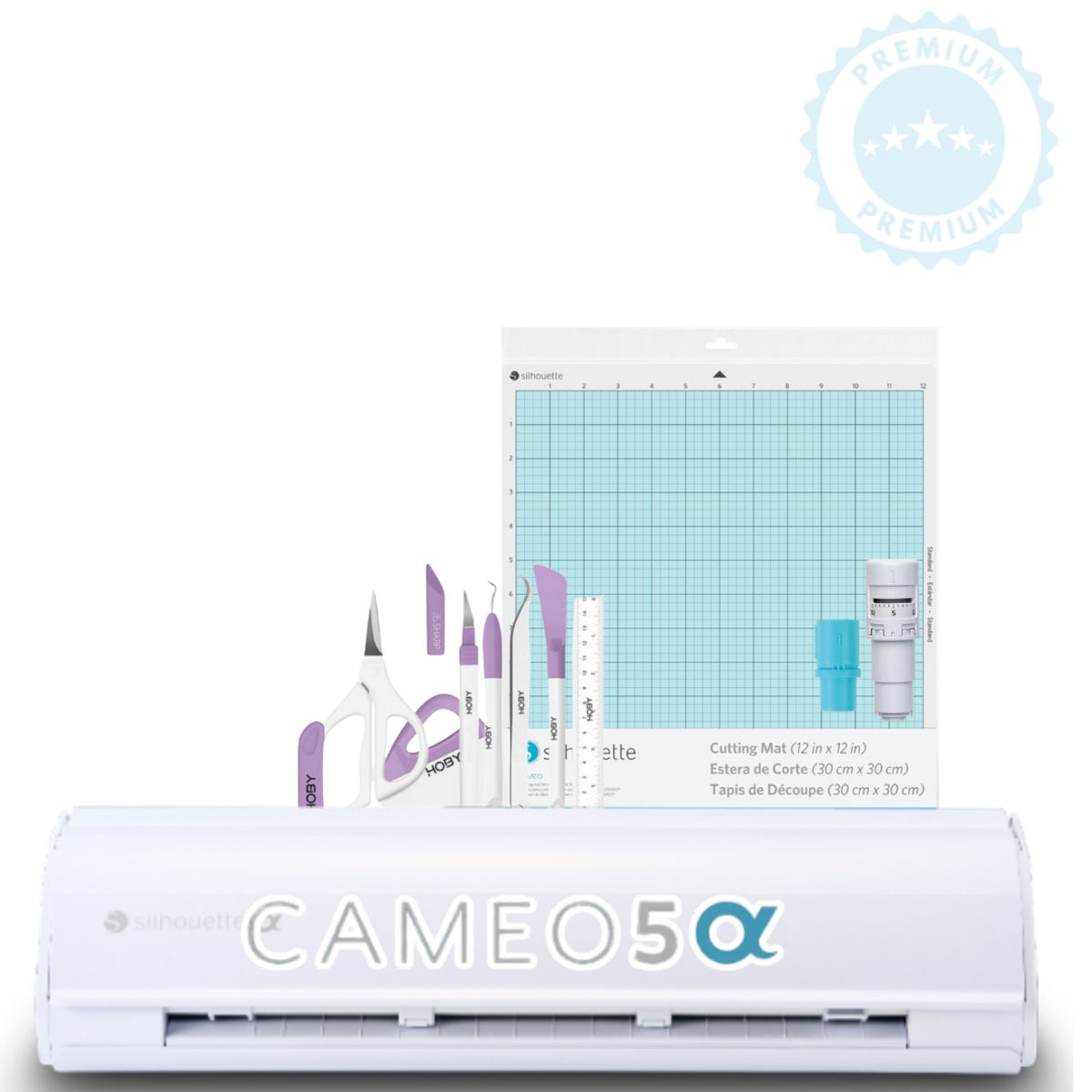SILHOUETTE - Cameo 5 alpha Blanca Sola K134
