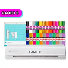 SILHOUETTE - Cameo 5 Blanca + INSUMOS K136