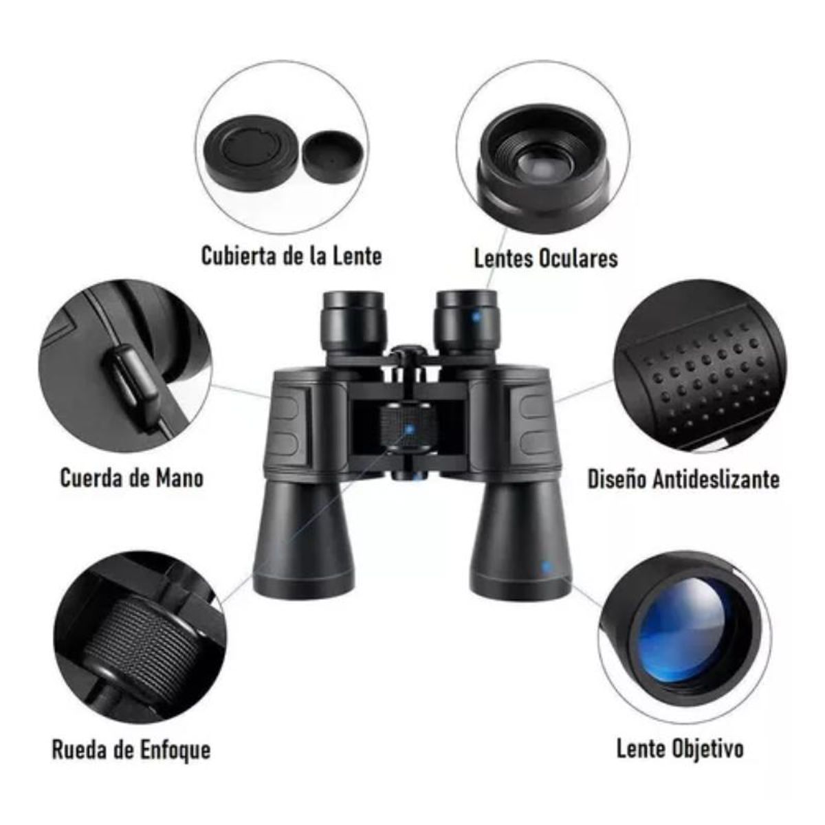 GENERICO - Binoculares Profesionales Largo Alcance Outdoor Trekking