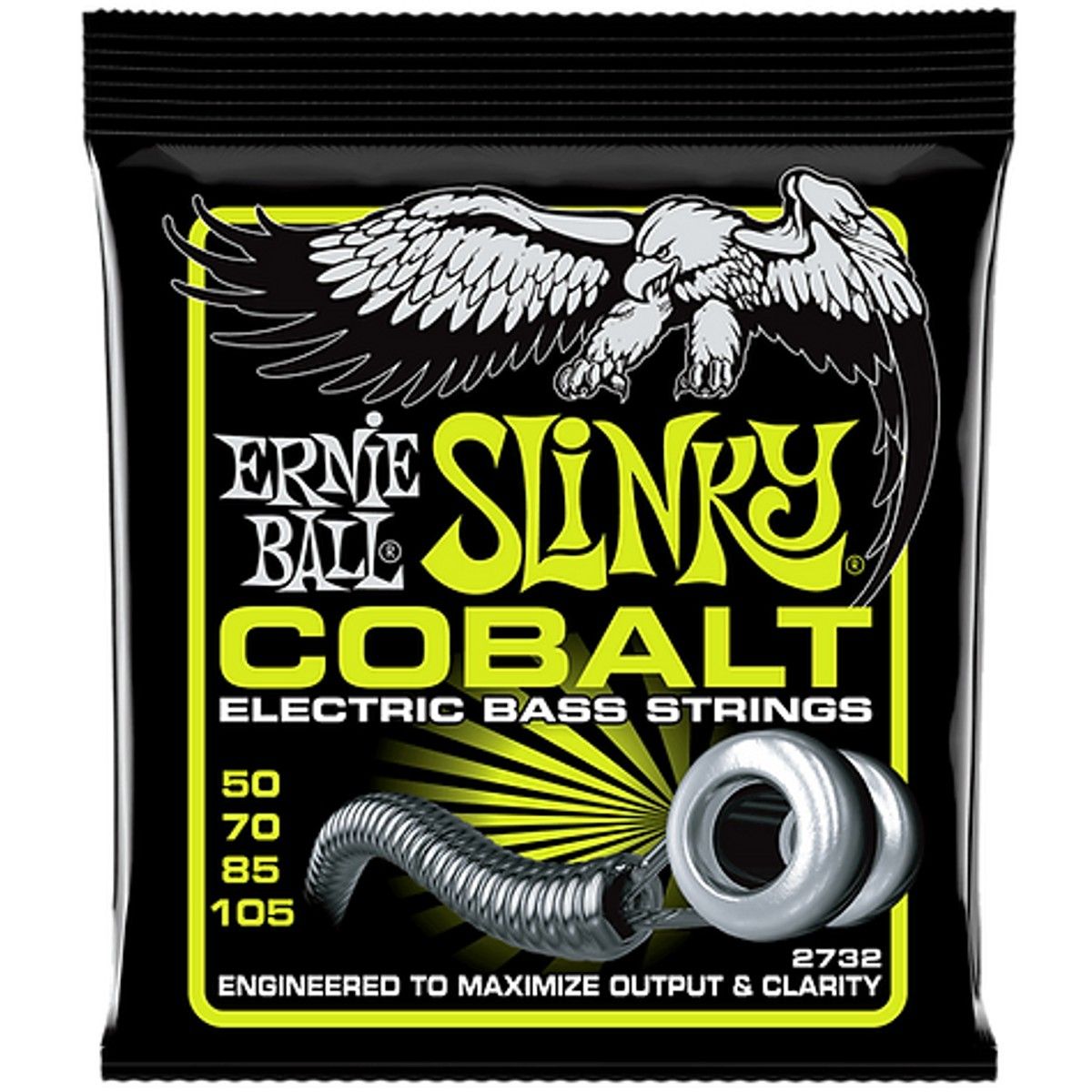 ERNIE BALL - Set 4 Cuerdas para Bajo Ernie Ball Slinky Cobalt 2732