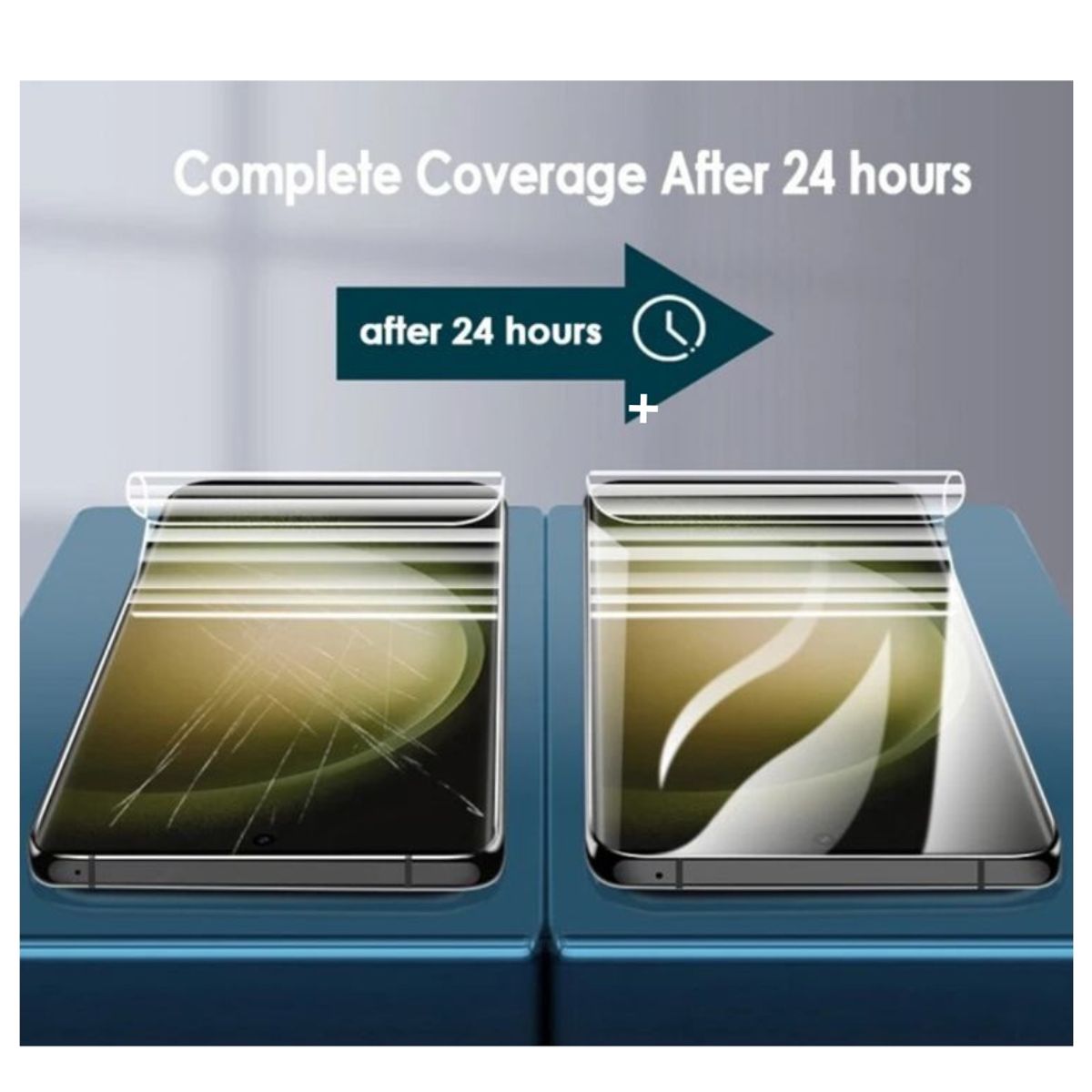 GENERICO - Pack 2 Lamina Hidrogel Para Samsung S24 Ultra Delantera -Trasera