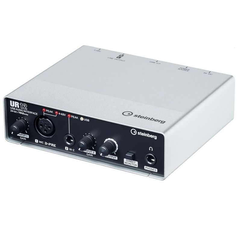 STEINBERG - interfaz de audio USB preamplificador Steinberg UR 12