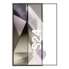 GENERICO - Lamina Mica Vidrio Templado Completa Para Samsung S24 ULTRA