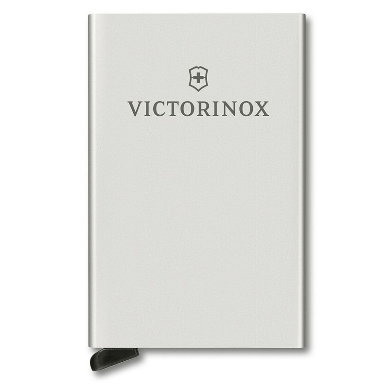 VICTORINOX - Billetera para tarjetas Altius Secrid Essential color plata Victorinox