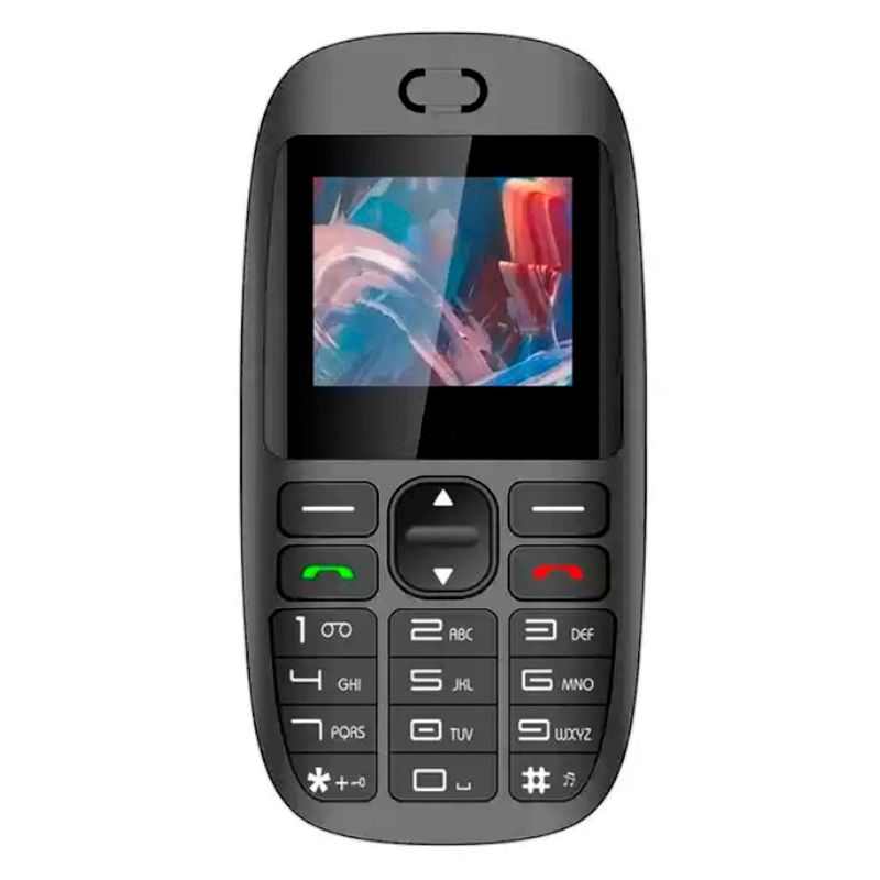 TECNOLAB - Telefono Celular Adulto Mayor 4G 177 Color Tecnolab Gris