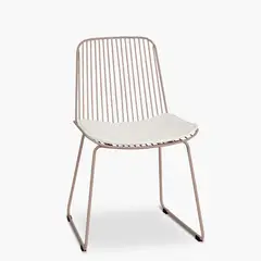 FORM DESIGN - Silla metalica Isabella Taupe Form