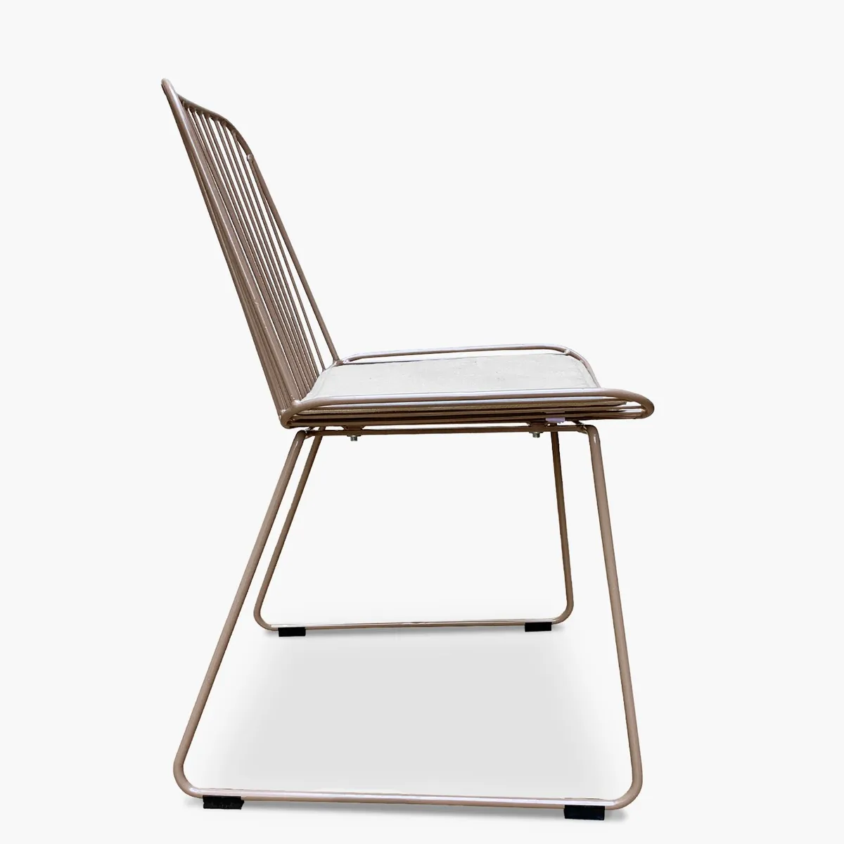 FORM DESIGN - Silla metalica Isabella Taupe Form