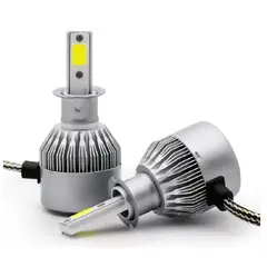 GENERICO - Kit Luces Turbo Led H3 Luz Led H3 Ampolletas H3 Led Auto Kit