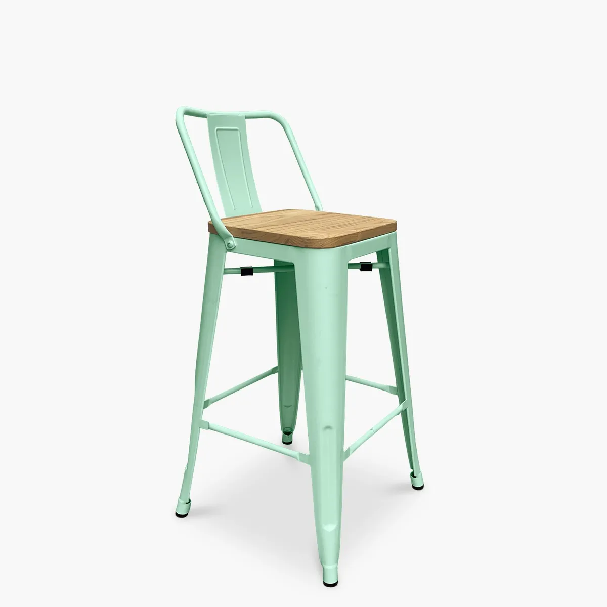 FORM DESIGN - Taburete Piso medio Tolix madera c/resp Form