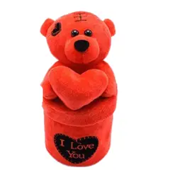 GENERICO - Oso de peluche con cajita 20cm