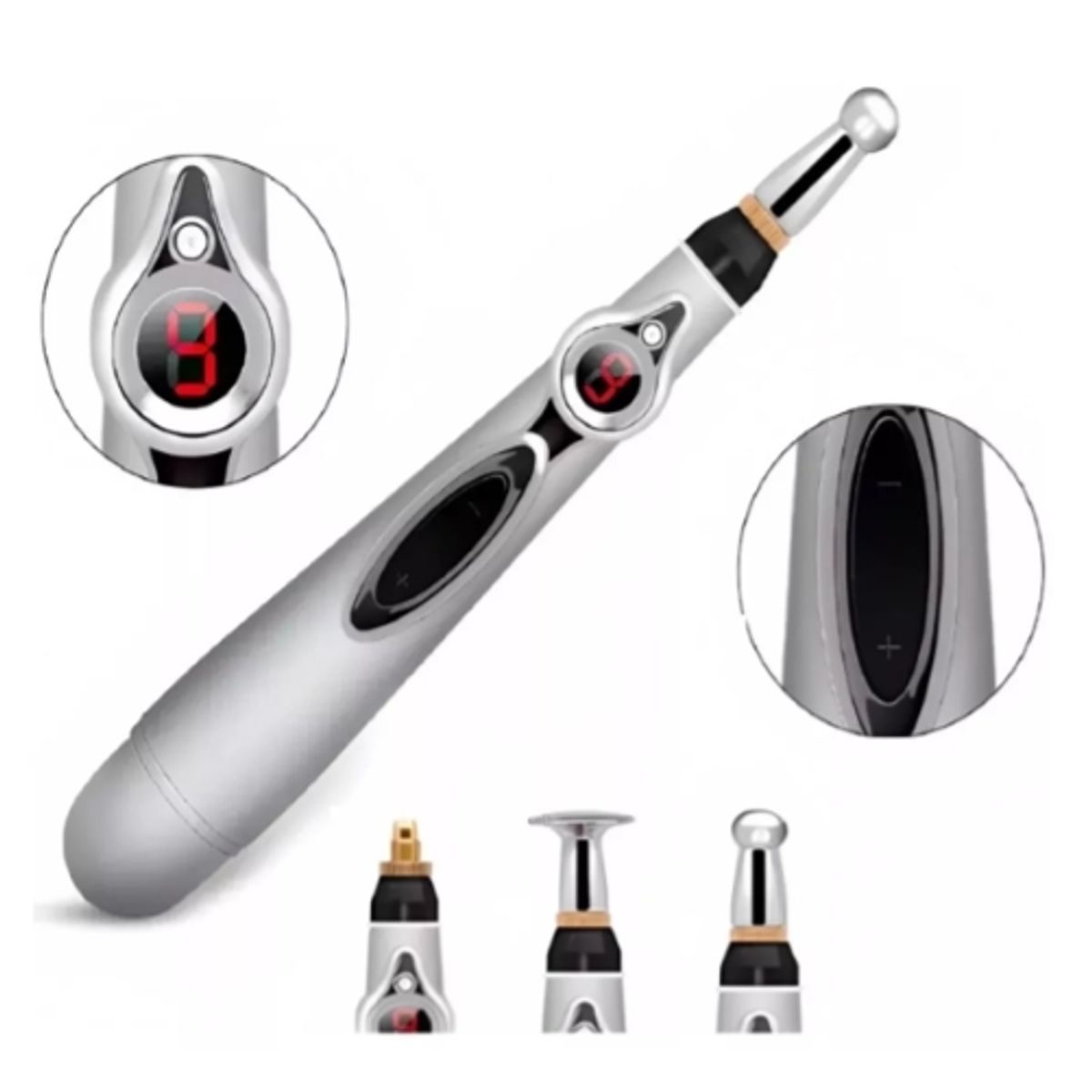 GENERICO - Lapiz Masajeador Acupuntura Portatil Masajeador Electrico