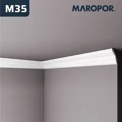 MAROPOR - 140 Unidades De Cornisa M35 33x33mm