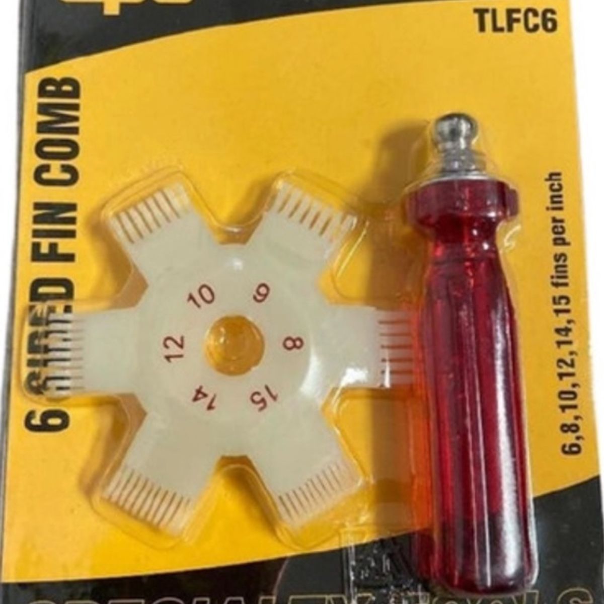 CPS UVIEW - Peine Plástico 6 Medidas Serpentín CPS